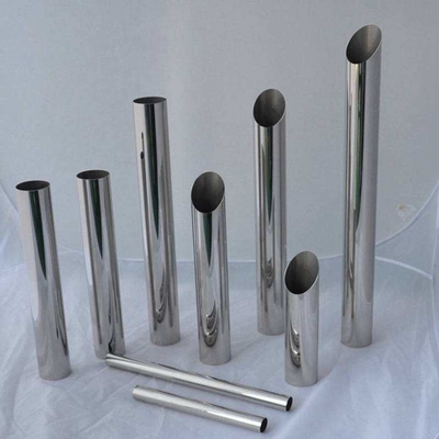 8K Mirror Finish Stainless Steel Pipe Tube 201 2500mm 1D For Industry
