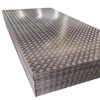 7005 Checkered Mirror Finish Aluminium Sheet Metal Palte 0.1-10mm